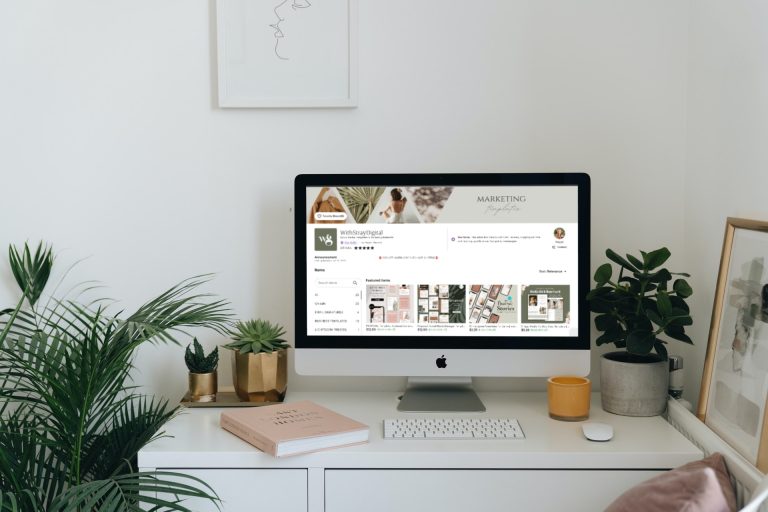etsy digital canva templates